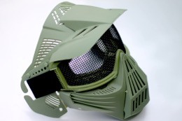 Camo Green Mesh Mask